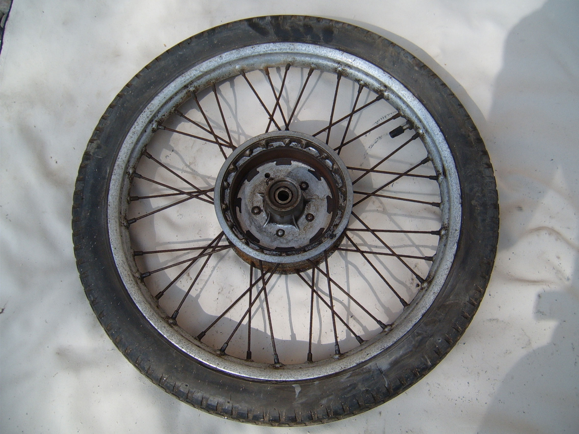 Chrome Plated Rim 1.85 X 19'' (36 Holes) – Fits MZ RT125, AWO Tours, EMW