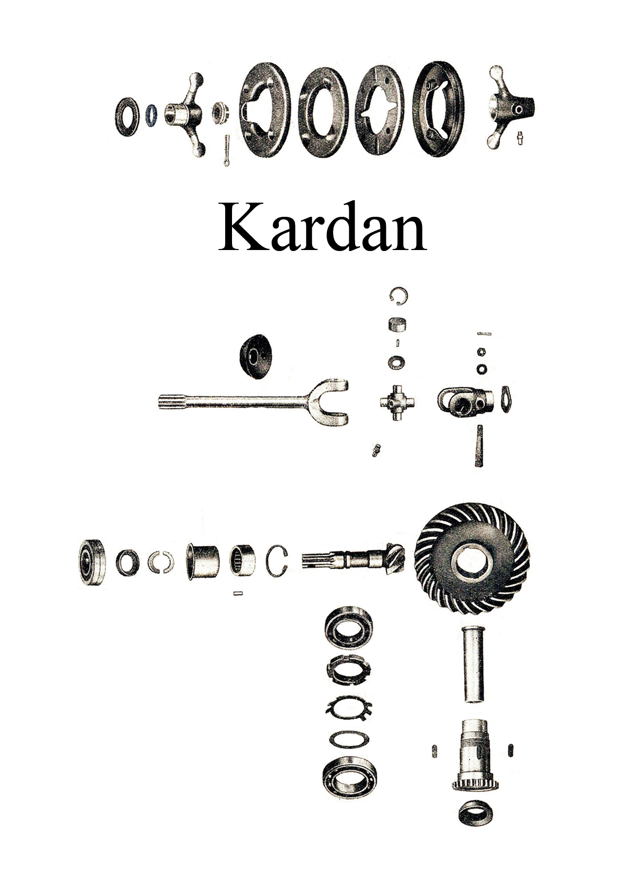 DDR-Motorrad IFA MZ BK 350 Ersatzteileliste Hinterradantrieb Kugellager Dichtungen Mitnehmer