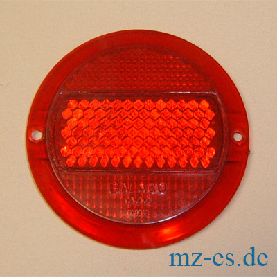 Streuscheibe f&uuml;r Lichtaustritt gro&szlig;es R&uuml;cklicht MZ ES