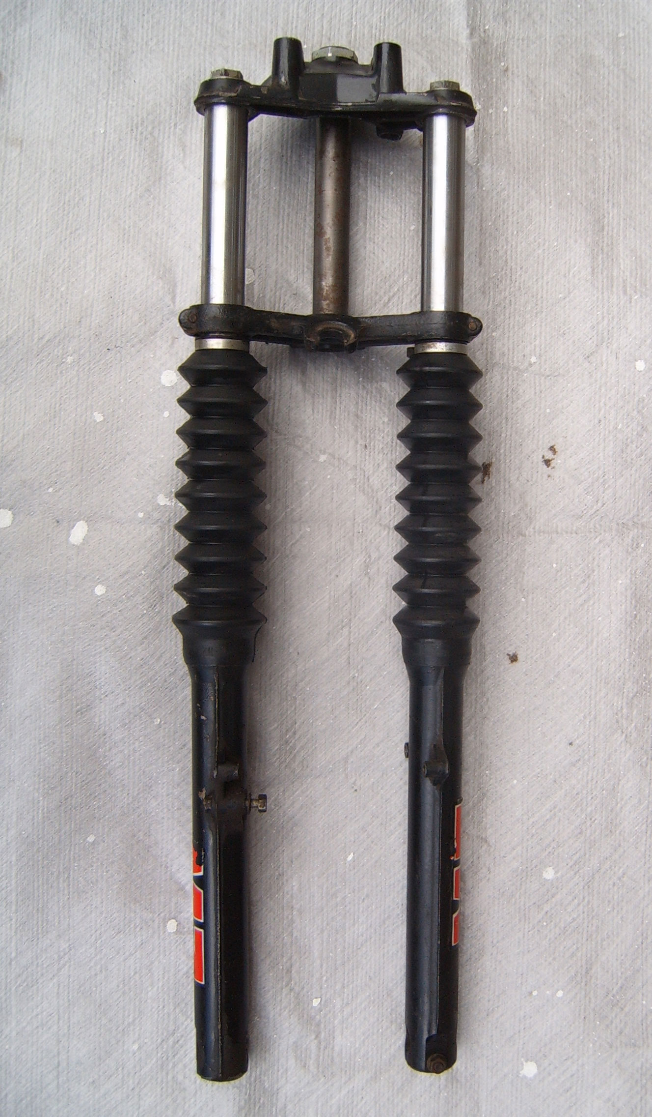 ZT-Tuning Telegabel Grün Eloxiert Für Simson - Hydraulische Dämpfung Für S50, S51, S70