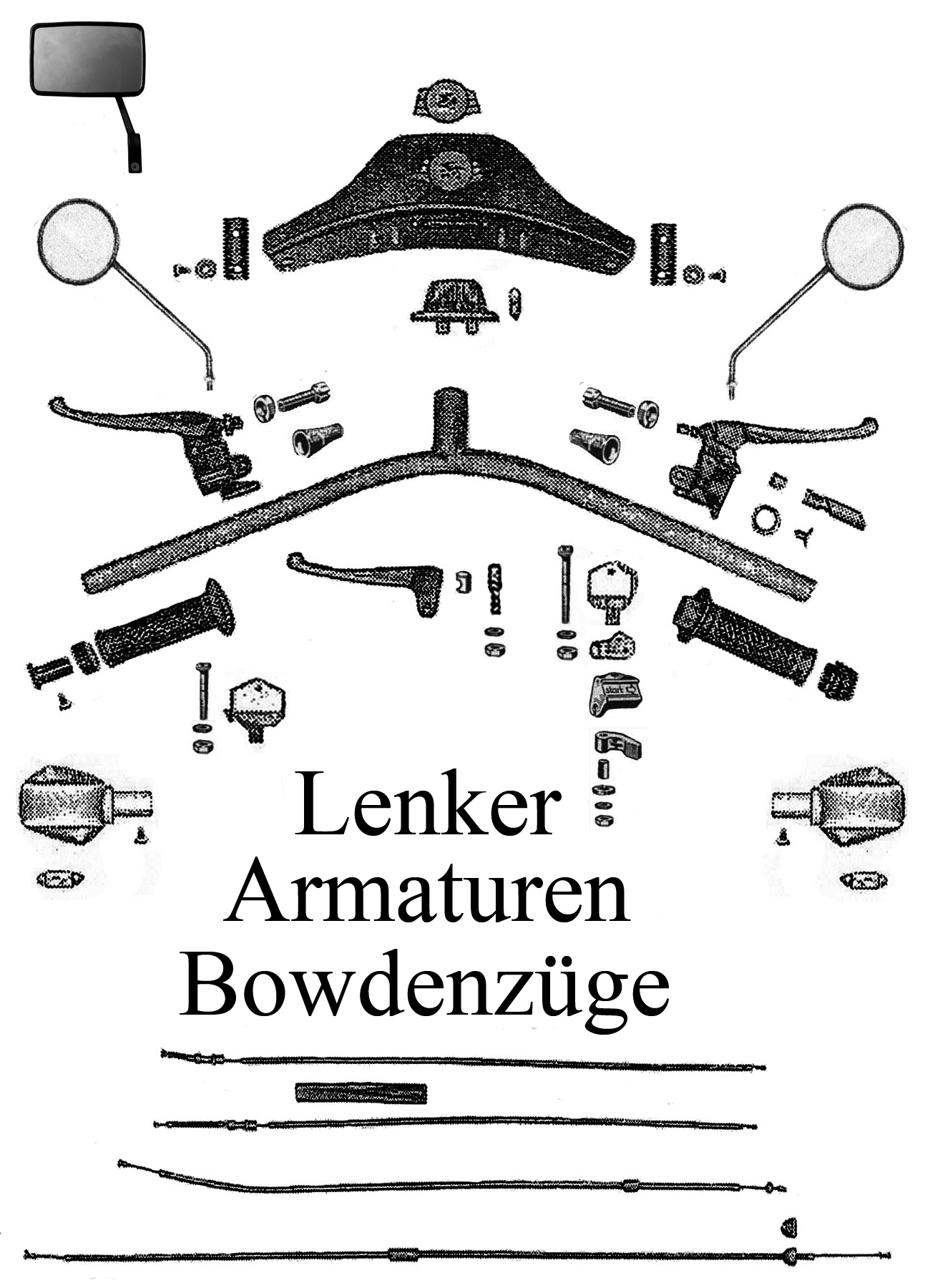 Set Completo Kr51/2 Set Collettore Scarico Completo Per Simson Kr51 2 Schwalbe Q 502210 - Foto 2